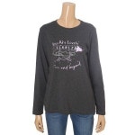 뱅뱅 프린트 긴팔 티셔츠 NTK723