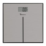 Detecto D133 디럭스 모던 스테인리스 스틸 체중계 욕실 저울 디지털 LCD 디스플레이 181 4kg 400파운드 용량