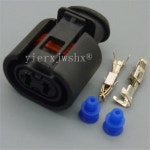 세트 1 커넥터 357 973 센서 남성 플러그 핀 자동차 202 여성 2 357973202 커넥터 For VW 35 Aud 6N0927997