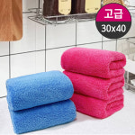 극세사 고급 만능크리너 두꺼운 복실이 걸레 소 10P 걸레 손걸레 세차걸레 세차타올 셀프세차 요술행주