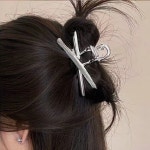 감성 메탈 헤어 집게