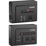 파워키 휴대용 발전소 200W 100W 태양광 발전기 146Wh97 68Wh 배터리 팩DC USB AC 콘센트 캠핑 여