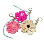 중등 업사이클링 양말목공예 코스모스 꽃모양 키링만들기 10개 취미용품