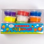 주크박스 클레이 세트 12p 유아용 점토 놀이 어린이날 미술 칼라
