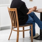 하프 수인 체어 커피숍 디자인 철재 식탁 카페 의자