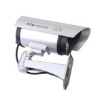 원통 돌출형 모형 CCTV 방범 카메라 가짜 씨씨티비