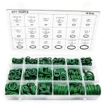 530 270Pcs O 형 씰링 고무 링 자동차 에어컨 압축 기밀 씰 유지 보수 액세서리