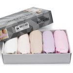 트라이 트라이 트라이 퍼스트라인 면스판 미디 여성용 팬티 5매입 C