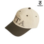 탑보이 ETA 배색 자수 볼캡 모자 G1015