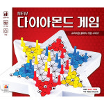 코리아보드게임즈 코리아보드게임즈 뉴 다이아몬드게임 혼합색상 1개