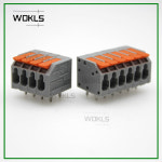 PCB 터미널 블록 1 5 간격 3 피치 2601-1102 3 4 5 6 s 50PCs DA803 2601 100PC