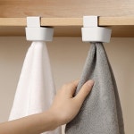 무타공 걸이형 수건꽂이 수건걸이 주방 싱크대