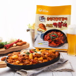 춘천그린식품 우체국쇼핑 요편한 춘천 국물닭갈비500g 치즈떡볶이 세트