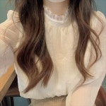 넥셔링 블링블링 블라우스