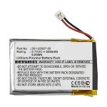 시너지 디지털 GPS 배터리 가민 어프로치 S60 GPS와 호환 Li Pol 3 7V 230mAh 초고용량 361 00097 00 00098 교체