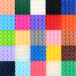 클레이피아 클레이피아 클레이피아 01 디폼 블럭 하늘색 약 300pcs 미니블럭