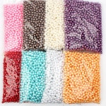 진주구슬 10mm-1000개 대용량-500g 1개 진주대용량10mm-17핑크 1봉