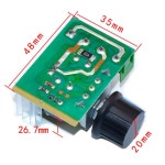 AC 220V SCR 전압 조정기 조광기 모터 속도 컨트롤러 온도 조절기 전자 모듈 J ino 2 1PCS