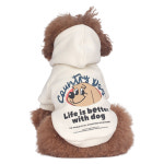 몽슈슈 강아지 컨츄리 바이오 후디 크림 1개