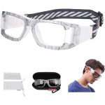 스포츠 안경 남녀용 농구 축구 라켓볼 고글 교체 가능한 안전 보호구 Frame Nose Pad G8038