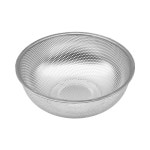 국산 스텐 채반 볼바구니 채망 튀김망 타공바구니 소쿠리 8호