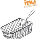 사각 튀김채 미니 튀김바스켓 편리한 소 튀김망 실용적인 IIW42A430