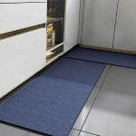 블루 규조토 발매트 욕실발매트 세탁발매트