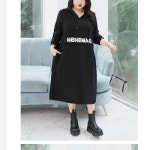 롱 후드 원피스 M012