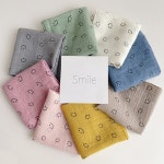 보리별 해피 스마일 스카프 환절기 쁘띠 머플러