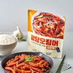 거북이달린다 쭈꾸미도사 팔당 오징어 양념 볶음 순한맛 400g 1-2인분 캠핑 음식 밀키트 야식