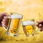 유리컵 가정용 물컵 찻잔 생맥주컵 바전용 맥주컵
