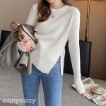 어바웃탑 그루밍 라운드니트