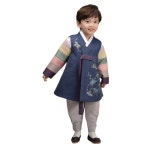 선형 더예 해율곤색 남아 한복 QT188