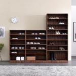 가구미남 오픈 신발장 현관신발장 신발정리대 01 오픈신발장 600 다크엘다