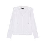 버커루 반오픈 후드 슬럽 가디건 B222TJ620P