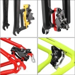 MUQZI 디스크 브레이크 캘리퍼스 마운트 어댑터는 PM 자전거 디스크 브레이크 로