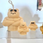 마동곰 캔들 선글라스 추가 헬스 헬스장선물 트레이너 태닝 블루솝 x