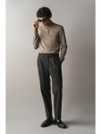 H&M H M 슬림핏 메리노 울 집업 스웨터 그레이지 1247032003