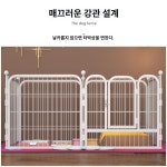 애견 고양이 동물 실내 철장 울타리 정원 대형견견사 마당 철제 강아지 펜스 애완