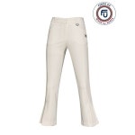 TC 페라어스 국산 여성 베이직 슬림핏 프릴 나팔바지 APF