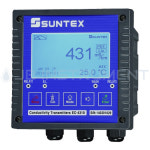 설치형 전도도 Conductivity 측정기 판넬형 침적 삽입형 센서 Suntex 썬텍스 비저항 측정 순수 측정 CON-4310-8-11-3