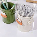 캐릭터 연필꽂이 원형 필통 귀여운 브러쉬납통 다용도