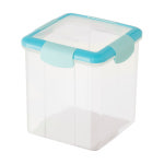 OGGI 프레시락 스퀘어 스토리지 밀폐용기 2 5L Aqua Lid 1개