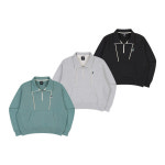 캉골 캉골 우먼스 하프 집 스웨트 1768