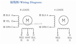 5개 몫 Nema 17 스테퍼 전동 4 리드 7A 2 상 42 CNC X Y Z 축 17HS4401 1