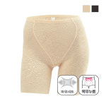 거들 여자팬티 보정팬티 에뜨랑제 기능성 5부 사각거들 스킨 L 90 GD440