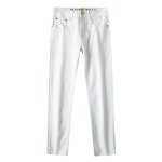 남자 청바지 일자핏 삼방원단 토 스판 슬림핏 어울리는 고급 캐주얼 소프트 라이트 비즈니스 스트레이트 팬츠 유행1