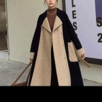 오노마 ONM 여성모직코트 두톤롱코트 윈터 겨울 배색롱코트 따뜻 28491233