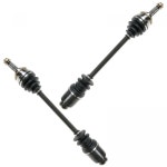 SUBARU용 FRONT CV JOINT 액슬 샤프트 어셈블리 쌍 세트 FORESTER 2 5L용 IMPREZA 1 8 2 2L용 LEGACY 2 2L 2 5L용 CSA82