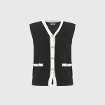 룩캐스트 룩캐스트 비슬로 버튼 브이넥 가디건 BISLO BUTTON V-NECK CARDIGAN